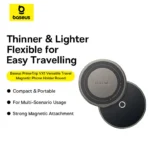 Baseus PrimeTrip VX1 Versatile Travel Magnetic Phone Holder Round - Cosmic Black - Image 8
