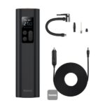 (TS) Baseus Super Mini Inflator Pump - Black - Image 2