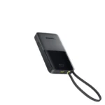 Baseus EnerFill FC51 Bipow2 Pro Digital Display Power Bank with Built-in Cable 10000mAh 22.5W - Cosmic Black - Image 2