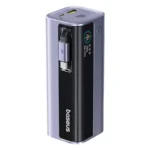 (TS) Baseus EnerGeek GR11 Power Bank with Retractable Cable 10000mAh 100W - Space Grey