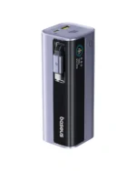 (TS) Baseus EnerGeek GR11 Power Bank with Retractable Cable 10000mAh 100W - Space Grey