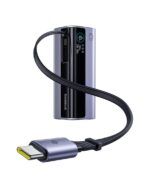 (TS) Baseus EnerGeek GR11 Power Bank with Retractable Cable 10000mAh 100W - Space Grey - Image 2