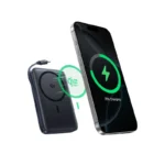 (TS) Baseus PicoGo AM61 Qi2.2 Magnetic Power Bank with Built-in Cable 10000mAh 45W - Cosmic Black - Image 5