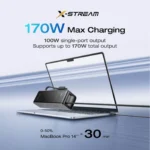 EcoFlow RAPID Power Bank (25,000mAh, 170W, 100W Built-In and Retractable Cables) - Silver - Image 8