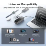 EcoFlow RAPID Power Bank (25,000mAh, 170W, 100W Built-In and Retractable Cables) - Silver - Image 4