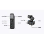 Feiyu Pocket 3 Stabilized Camera Kit - Black - Image 5