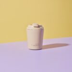 (TS) Fressko Piccolo 118ml / 4oz Cup - Stainless Steel - Oat - Image 2