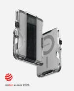 AULUMU G03 Multi-Tool Magnetic Metal Wallet Frosted Cover - Translucent White - Image 3