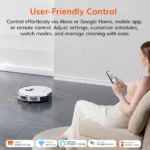 ILIFE A30 Pro Robot Vacuum and Mop with Self-Emptying Station - White - Image 6