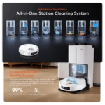 ILIFE T60s Robotic Vacuum Cleaner -White - Image 5