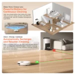 ILIFE T60s Robotic Vacuum Cleaner -White - Image 2