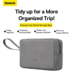 Baseus EasyJourney Series Storage Bag - Dark Gray - Image 7