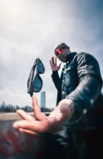 Chamelo Dusk Classic Button/App Alpha (Smoke Mirror - Matte Black Frame) - Image 5