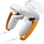 Syntech VR Touch Controller Grips Cover Compatible with Meta/Oculus Quest  - White