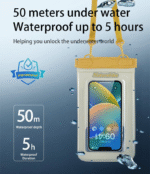 Naturehike Waterproof Floating Phone Bag  -Yellow - Image 4