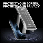 OTAO Rock Glass Anti-Privacy (Full Cover) Screen Protector - iPhone 17 Pro - Image 3
