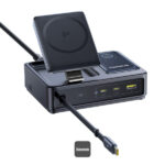 (TS) Baseus Nomos Qi2 5-in-1 Desktop Charger 140W - Cosmic Black - Image 8