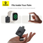 Baseus MagPro Magnetic Wireless Charger for E-Watch 2.5W - Cosmic Black - Image 6