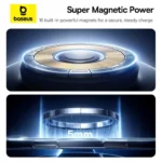 (TS) Baseus EnerFill FF11 Qi2 Foldable Wireless Charger 15W - Cosmic Black - Image 6