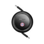 (TS) Baseus Free2Pull Mini Retractable Cable USB-C to USB-C 100W 1.5m - Cluster Black - Image 6