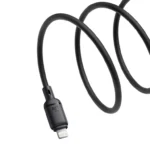 Baseus Silky Series Fast Charging Cable USB-C to iP 20W 1m - Cluster Black - Image 4