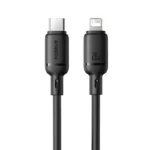 Baseus Silky Series Fast Charging Cable USB-C to iP 20W 2m - Cluster Black - Image 2