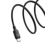Baseus Silky Fast Charging Cable USB-A to USB-C 1m - Cluster Black - Image 4