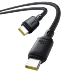 (TS) Baseus Silky Fast Charging Cable USB-C to USB-C 100W 1m - Cluster Black - Image 4