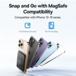 (TS) Baseus MagPro 3 Magnetic Wallet Stand - Cosmic Black - Image 12