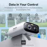 Baseus Security S1 Lite Outdoor Camera 2K - White - Image 4