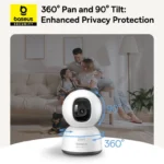 (TS) Baseus Security P1 Lite Indoor Camera 2K - Moon White - Image 9