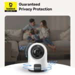 (TS) Baseus Security P1 Pro Indoor Camera 3K - Moon White - Image 6