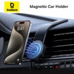(TS) Baseus PrimeTrip C02 Magnetic Car Phone Mount - Cluster Black - Image 8