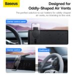 (TS) Baseus PrimeTrip C02 Magnetic Car Phone Mount - Cluster Black - Image 7