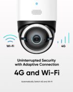 Eufy 4G LTE S330 4K Cam -White - Image 2