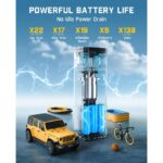 Fanttik X10 Cross 3-in-1 Air Inflator - Black - Image 5