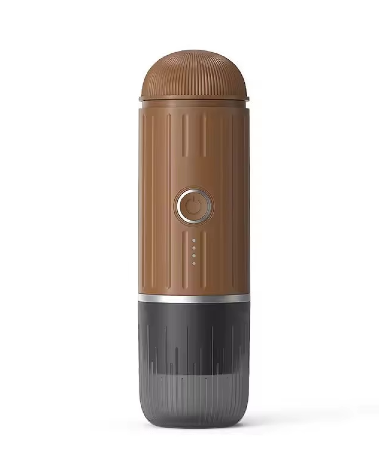 iCafilas 2-in-1 Portable Espresso Maker with Heating - Brown (TS) iCafilas 2-in-1 Portable Espresso Maker with Heating - Brown - Image 1