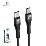 Phone Planet Braided Type C-C Cable 2M (Black) 60