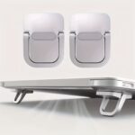 Compact Portable Laptop Stand: Invisible, Foldable, Ergonomic Desk Support