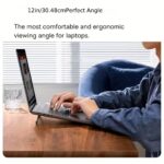 Compact Portable Laptop Stand: Invisible, Foldable, Ergonomic Desk Support - Image 4