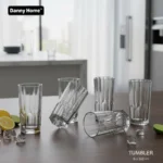 6-Piece Cocktail Glass Set – 328ml Elegant Drinking Glasses