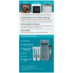 Just For Men Mustache & Beard Dye Darkest Brown Facial Hair Color Kit with Brush - Image 2