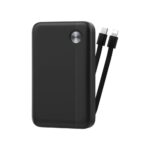 WiWU Wi-P060 Endurance Built-in Dual Cable Power bank (10000mAh)
