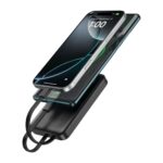 WiWU Wi-P060 Endurance Built-in Dual Cable Power bank (10000mAh) - Image 4