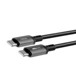 WiWU 1.5m 240W Dual USB C to C TITAN LINK Series Charging Cable - Image 2
