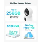 * ZOSI PT Indoor Camera with Screen Dual Lens 3MP + 3MP - Image 6