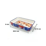 3-Piece Ceramic Baking Dish Set – Rectangular Ovenware - Image 3