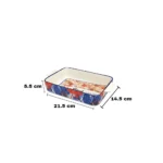 3-Piece Ceramic Baking Dish Set – Rectangular Ovenware - Image 2