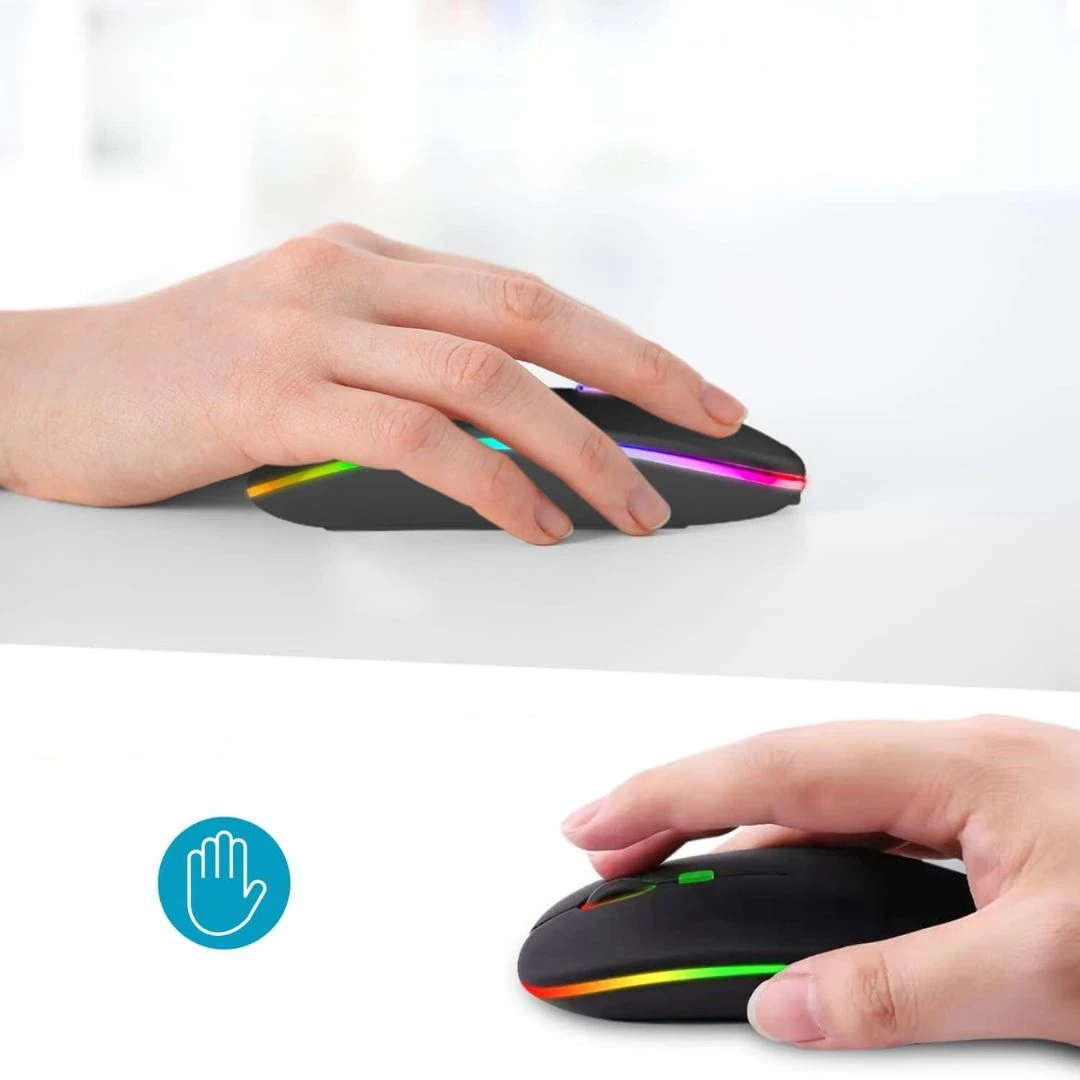 Weibo RF-6800 Wireless RGB Mouse Assorted Color - Image 2