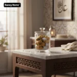 Small Decorative Glass Jar – 14 cm Biscuit Storage Jar